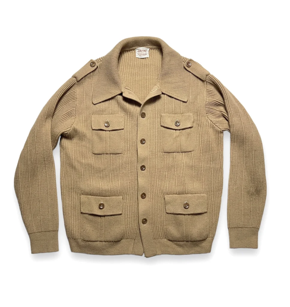 SHAN ribbed knit cardigan