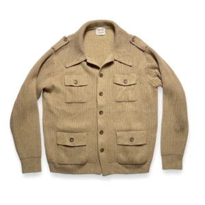 SHAN ribbed knit cardigan